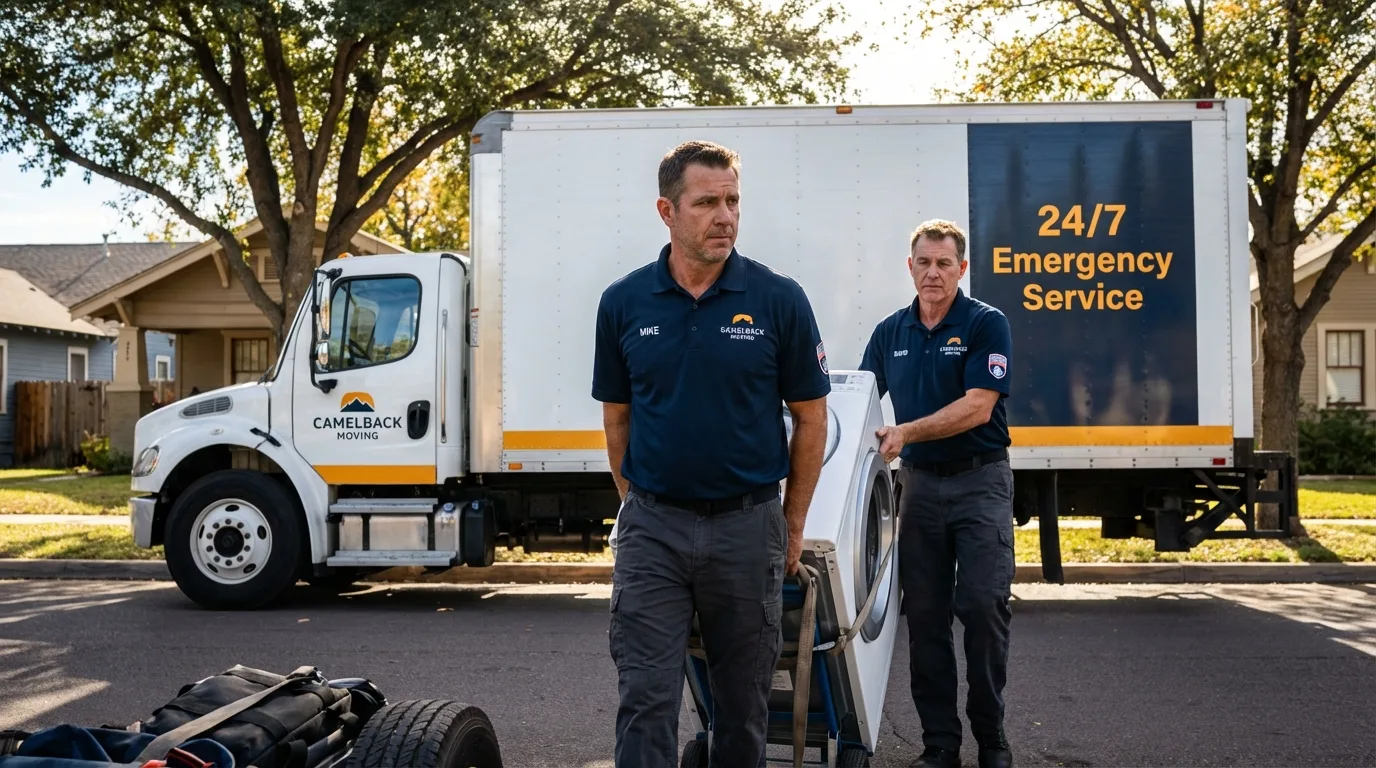 CamelBack Moving crew loading furniture in Marco Island, FL